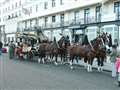 Stagecoach arrives in Dover