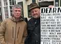 Happy Mondays Bez on Thanet campaign trail