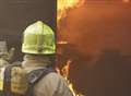 Riding equipment store destroyed in blaze