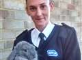 Rabbit found squashed in guinea pig cage in alley