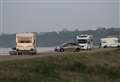 Beach barrier to stop campers