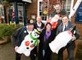 Pub steps in to keep lights