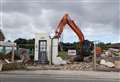 Historic pub reduced to pile of rubble