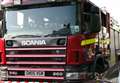 Elderly couple treated after kitchen fire