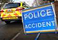 Road closed after crash