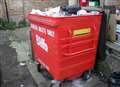 Charity counts the cost of fly-tipping bin thieves