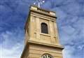 Fire damaged church tower back as new