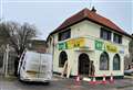 Tragic biker deliberately smashed into takeaway