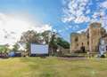 Dirty dancing in the castle grounds