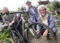 Police help volunteers to get on their bikes 