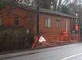 Car ploughs through fence on danger road