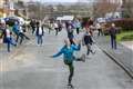 Dancing in the street has boosted community spirit, neighbours say