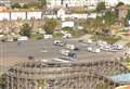 Travellers again take over car park