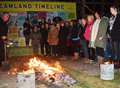 Firewalkers face the flames for charity