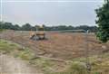 ‘New housing’ rumours quashed as diggers move in at park