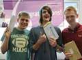 Hundreds celebrate A-level success