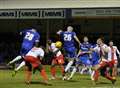 Gillingham v Stevenage - in pictures