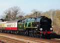 Steam loco rescued by firefighters 