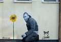 'Kent's Banksy' sprays new work on seaside loo block