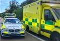 Crews called after crash