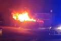 Crews called after car set alight