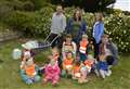 Little green fingers help restore gardens