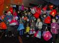 Lantern parade lights up town