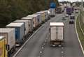 Severe delays on M20 due to problems at Eurotunnel