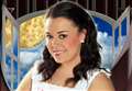 Tracy Beaker star Dani Harmer's flying visit for Easter