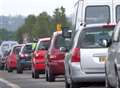 A2 crash causes delays