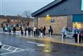 Customers queue from 4am for opening of Home Bargains in former Aldi