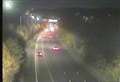 M2 delays after pedestrian hit by lorry