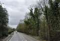 Road reopens after car crashes into telegraph pole