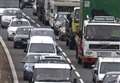 Crash shuts lane on M20