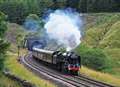 The train boarding at Maidstone will be ...the Orient Express