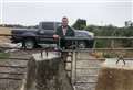 Anti-tank defences put outside field to stop travellers breaking in