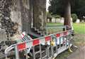 Police investigating churchyard fire 