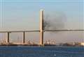 Van fire closes Dartford Crossing