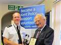 Pensioner awarded by police