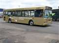 Bus sprayed gold in Yarnold's honour