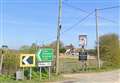 Road shut after lorry overturns