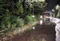 A2 closed by flooding