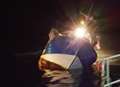 Drama as fishing vessel sinks