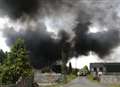 Video: Firefighters tackle large fire at farm buildings