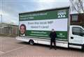 Businessman uses billboard to slate MP over litter