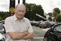 Car park barrier crashes down on biker's head