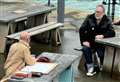 Harry Hill and Vic Reeves spotted filming on Kent seafront