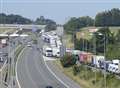 Security checks cause long delays on motorway