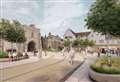 Work delayed on new plaza in £22m project