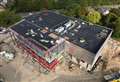 New drone footage shows £25m leisure centre taking shape